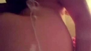 My friend boldly lets herself be recorded in intense sex session