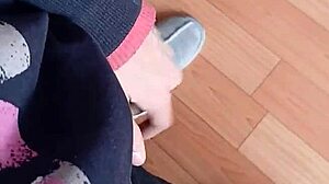 Risky office masturbation with my lesbian colleague