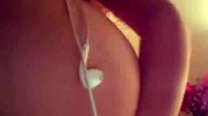 My friend boldly lets herself be recorded in intense sex session