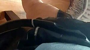 Risky office masturbation with my lesbian colleague