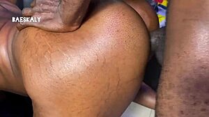 Hitting the pussy hard on chair