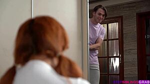 Marina Gold! Stepbrother Gets Wet Twat!