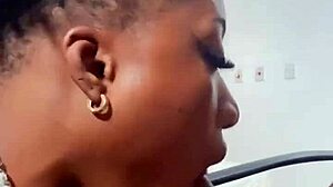 Naija Babe Candy Gives Blowjob