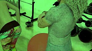 Fashionbusiness Nude Yoga Session in E3 14