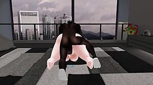 Hardcore Fuck with Big Black Cock