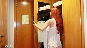 i was dared to flash naked in hotel room