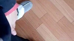 Risky office masturbation with my lesbian colleague