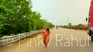 i dared pinky to go naked on indian highways