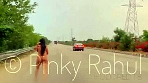 i dared pinky to go naked on indian highways