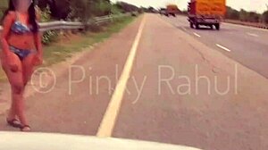 i dared pinky to go naked on indian highways