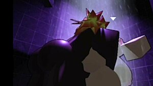 black men always dominate anywhere and anyone in the shower