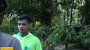 Indian hijab girl gets fucked by husband's friend