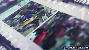 hey, can thick blonde teen alexa raye seduce the security officer?