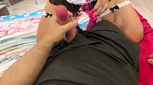 Stepmom Sucks Cock in Secret Again