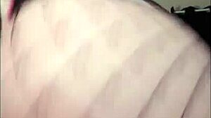 sexy fat ass sways in fishnets, flashing her curvy body close up