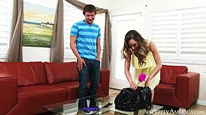 remy lacroix prepares for naughty party with toys