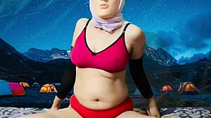 i messed up in the nude campin challenge lol