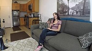 Gracie Mayy Gags Hard in Extreme Casting Session!