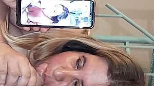 My neighbor asked to recreate a porn scene with his big dick