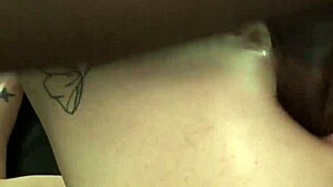 Faye Runaway, experienced blonde, gets fucked in the ass by big black cock.