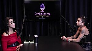 caroleta roots, redhead in lingerie, teaches dance and films hardcore public scenes on sheer red