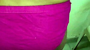 Sri Lankan babe takes monster cock doggystyle