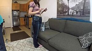 Gracie Mayy Gags Hard in Extreme Casting Session!