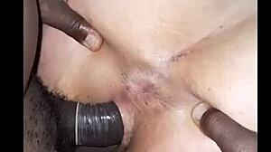 hey, gonna humiliate this cuckold husband real bad. married woman treatin’ him like this, ouch!