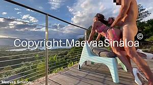 Oh, Young Woman Fucked Like a Slut Outside, Filled with Sperm!