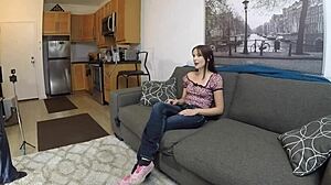 Gracie Mayy Gags Hard in Extreme Casting Session!