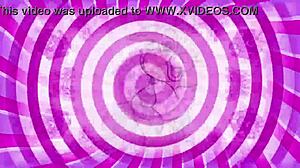 A machine delivers sissy instructions with teasing femdom assfucking control.