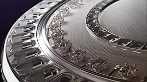 Slim milf sucks and rides huge cock!