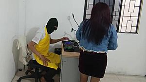 Curvy Latina Neighbor Gets Horny Showing Big Ass in Homemade Domination