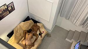 hot blonde cheats on husband hidden camera