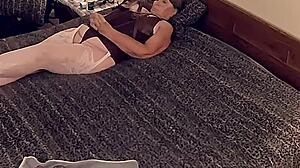 Granny Diana, Greek Goddess, Sucks Cock in Close-Up POV