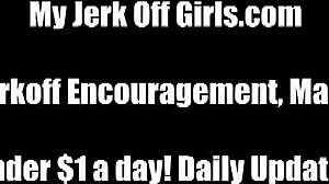 Jerk off instruction with mistress leyla slave domination