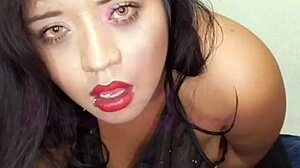 Wow, solo fetish with stockings on a curvy Mexican BBW!