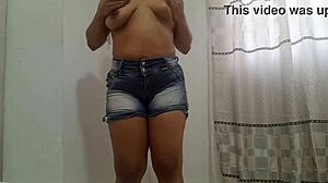 My step daughter’s sexy dance gets her pussy so wet