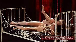 Big tit blonde says, suck my bound pussy, jade