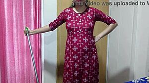 indian desi sali seduces jija with dirty hindi talk for hardcore banging.