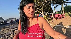 Nicoly reveals neighbor sucked her little pussy since early in forbidden confessions