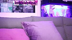 valentina shares her daily webcam sessions with fans