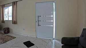 Plumber Fixes Leak Then Fucks Young Girl's Tight Ass Bent Over