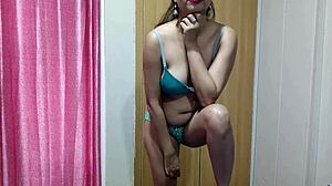 indian desi sali seduces jija with dirty hindi talk for hardcore banging.