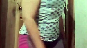 hey, see that tight panty mark on the mature lady?