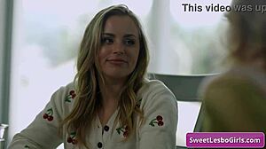 blonde teen 18+ boldly seduces busty step mom julia ann with anna claire clouds.