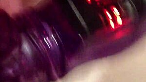 My little friend helps out with her tight pussy