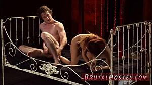 Big tit blonde says, suck my bound pussy, jade