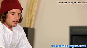 Massage loving teen 18+ cockriding with passion