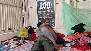 Young Bengali Wife Bends Over for Doggystyle Fingering in Official Webcam Chudai Video  